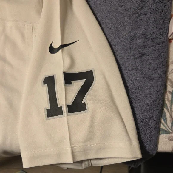 NFL White Jersey with Bold Black Numbers - Picture 5 of 10